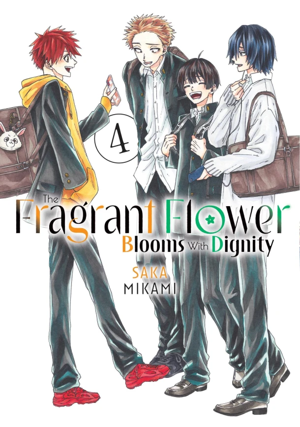 The Fragrant Flower Blooms With Dignity 4 – Saka Mikami – boek cover
