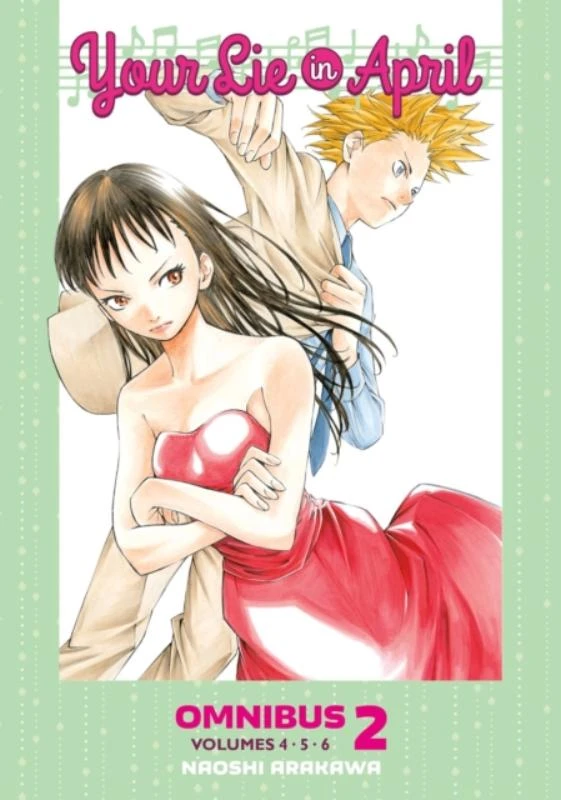 Your Lie in April Omnibus 2 (Vol. 4-6) – Naoshi Arakawa – boek cover