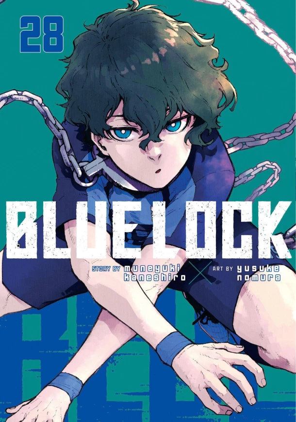 Blue Lock 28 – Muneyuki Kaneshiro – boek cover