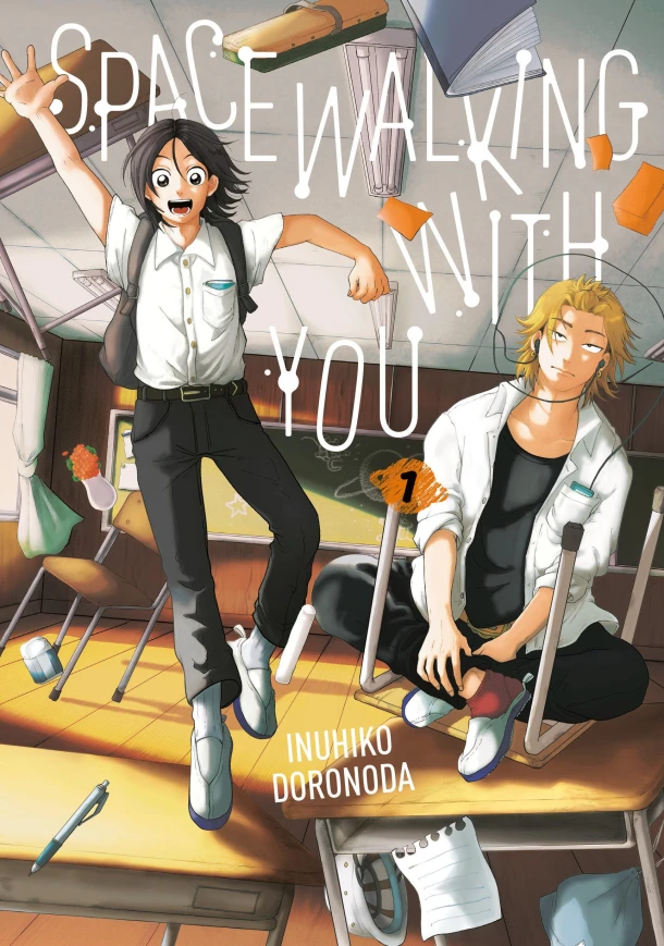 Spacewalking With You 1 – Inuhiko Doronoda – boek cover
