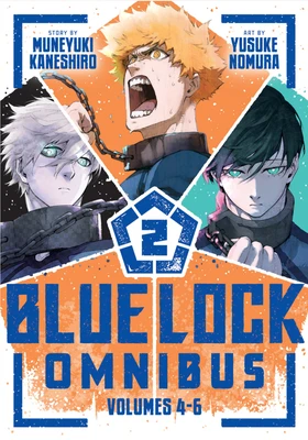 Blue Lock Omnibus 2 (Vol. 4-6) – Muneyuki Kaneshiro – boek cover