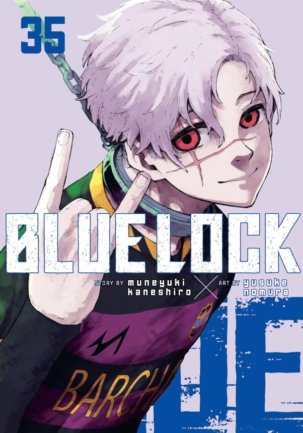 Blue Lock 35 – Muneyuki Kaneshiro – boek cover