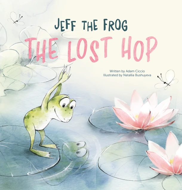 Jeff the Frog. The Lost Hop – Adam Ciccio – boek cover