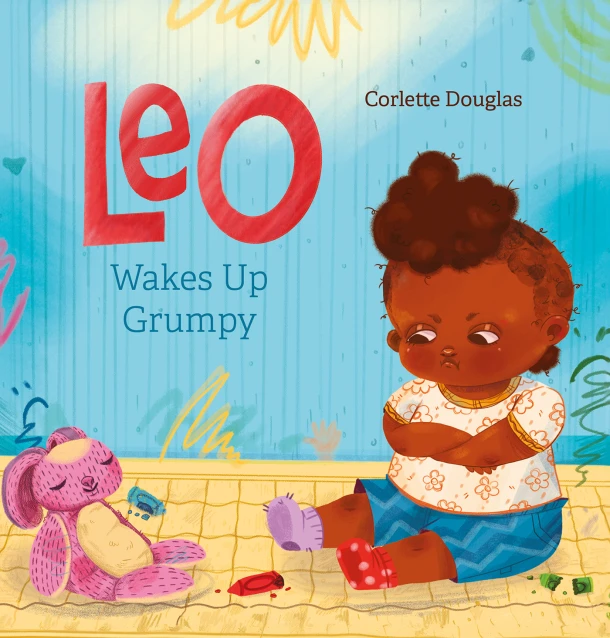 Leo Wakes Up Grumpy – Corlette Douglas – boek cover