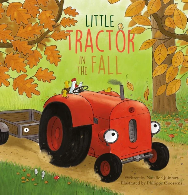 Little Tractor in the Fall – Natalie Quintart – boek cover