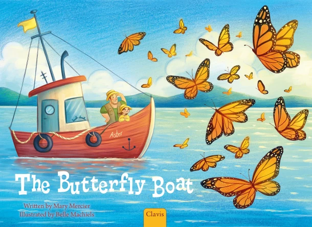 The Butterfly Boat – Mary Mercier – boek cover