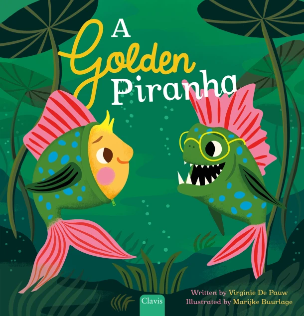 A Golden Piranha – Virginie De Pauw – boek cover