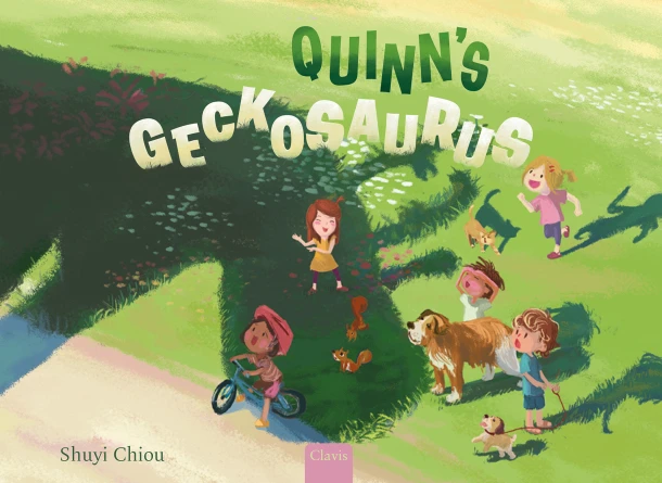 Quinn's Geckosaurus – Shuyi Chiou – boek cover