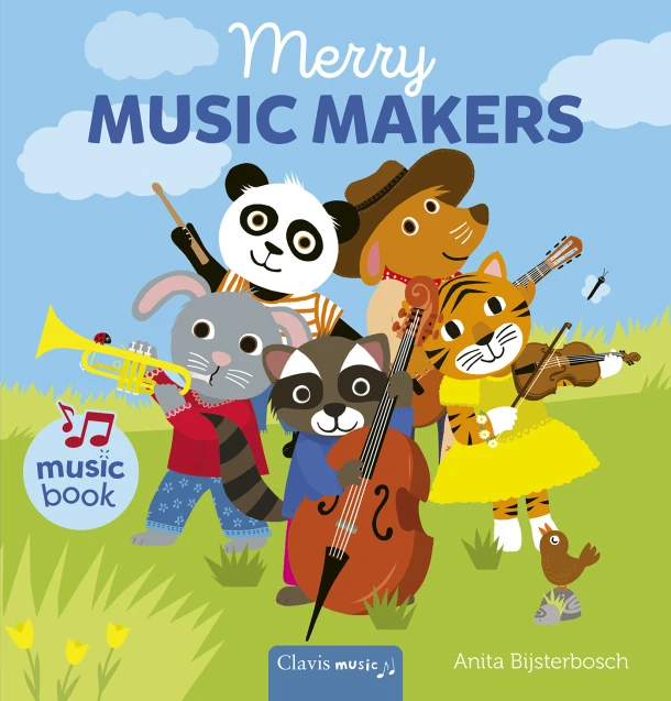 Merry Music Makers – Anita Bijsterbosch – boek cover