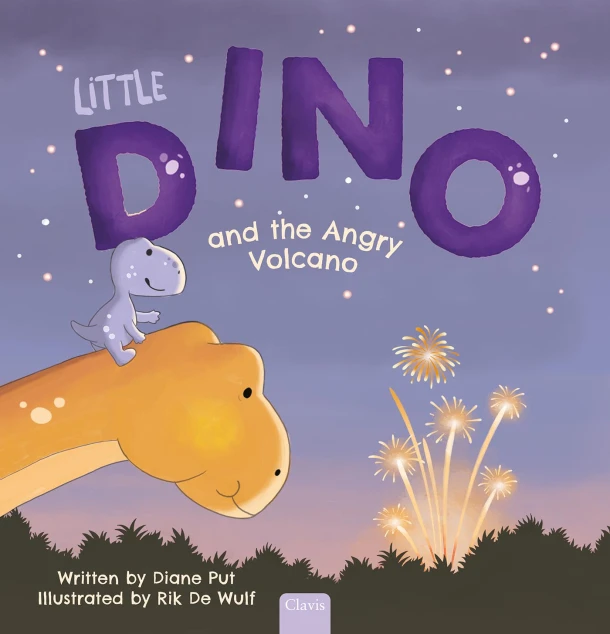 Little Dino and the Angry Volcano – Diane Put – boek cover