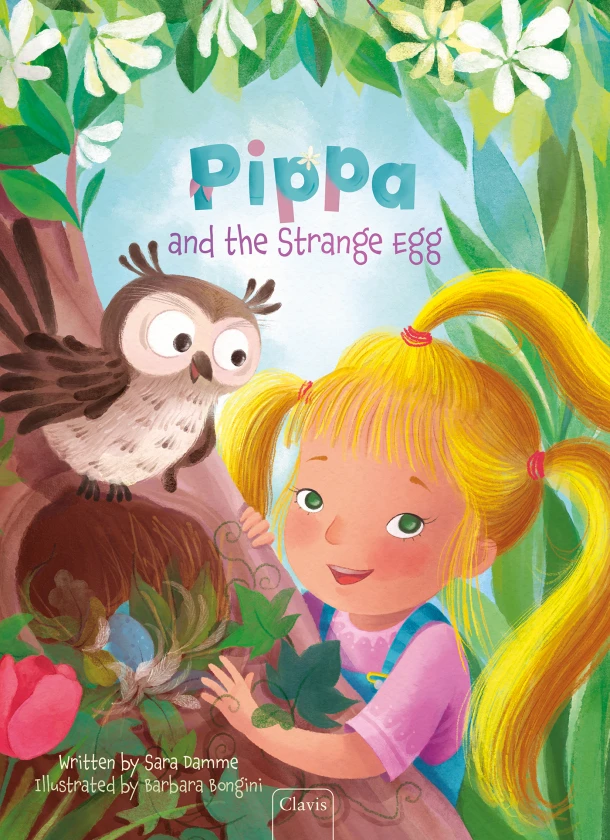 Pippa and the Strange Egg – Juf Sara – boek cover