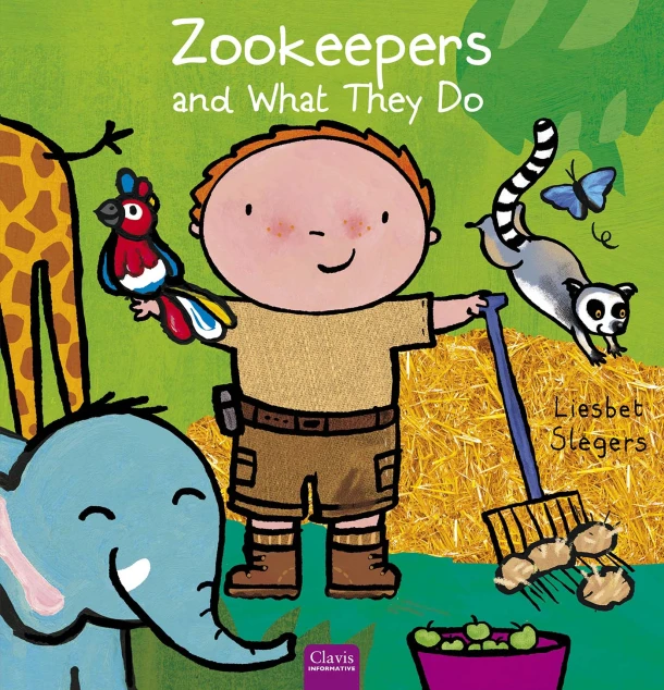 Zookeepers and What They Do – Liesbet Slegers – boek cover