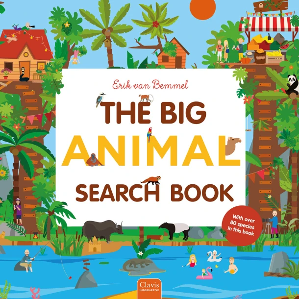 The Big Animal Search Book – Erik van Bemmel – boek cover