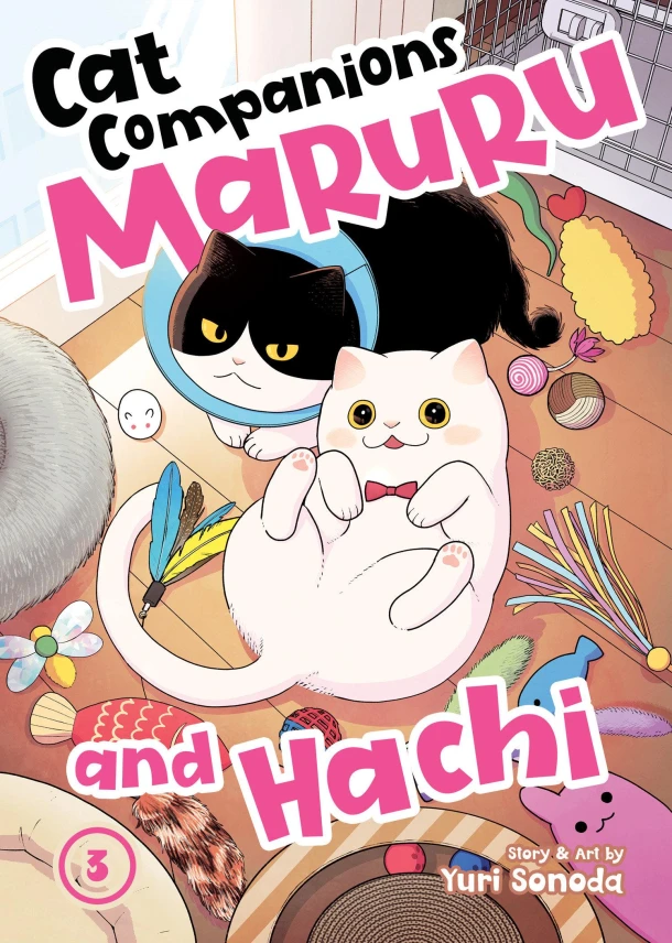 Cat Companions Maruru and Hachi Vol. 3 – Yuri Sonoda – boek cover