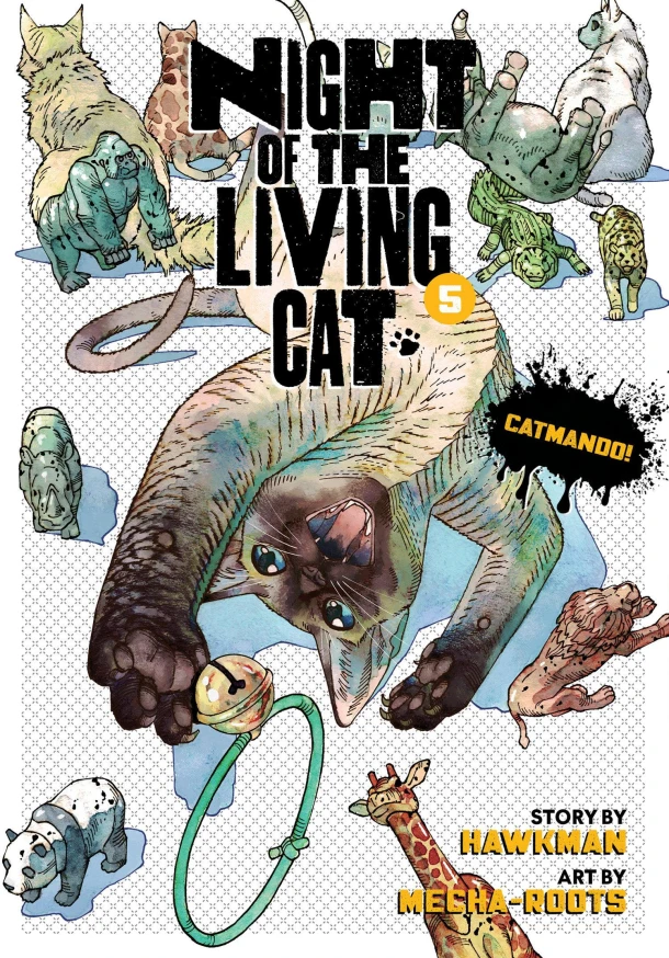 Night of the Living Cat Vol. 5 – Hawkman – boek cover