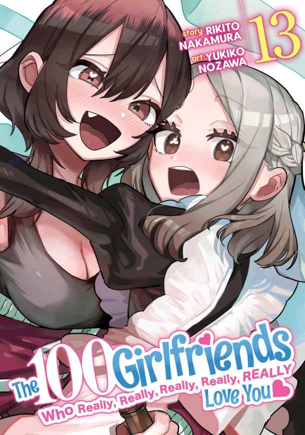 The 100 Girlfriends Who Really, Really, Really, Really, Really Love You Vol. 13 – Rikito Nakamura – boek cover