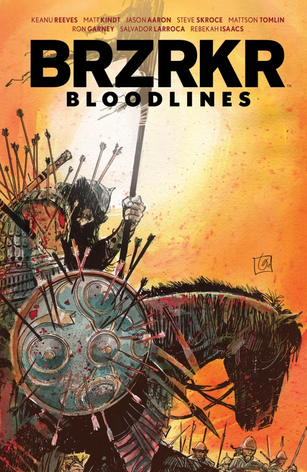 BRZRKR: Bloodlines – Keanu Reeves – boek cover