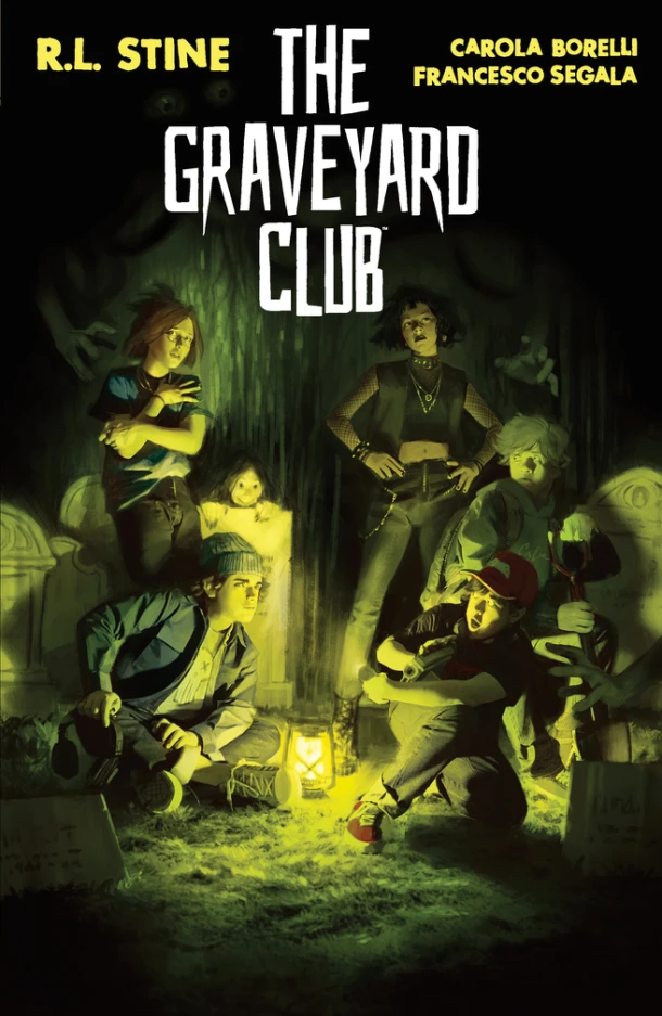 The Graveyard Club – R.L. Stine – boek cover