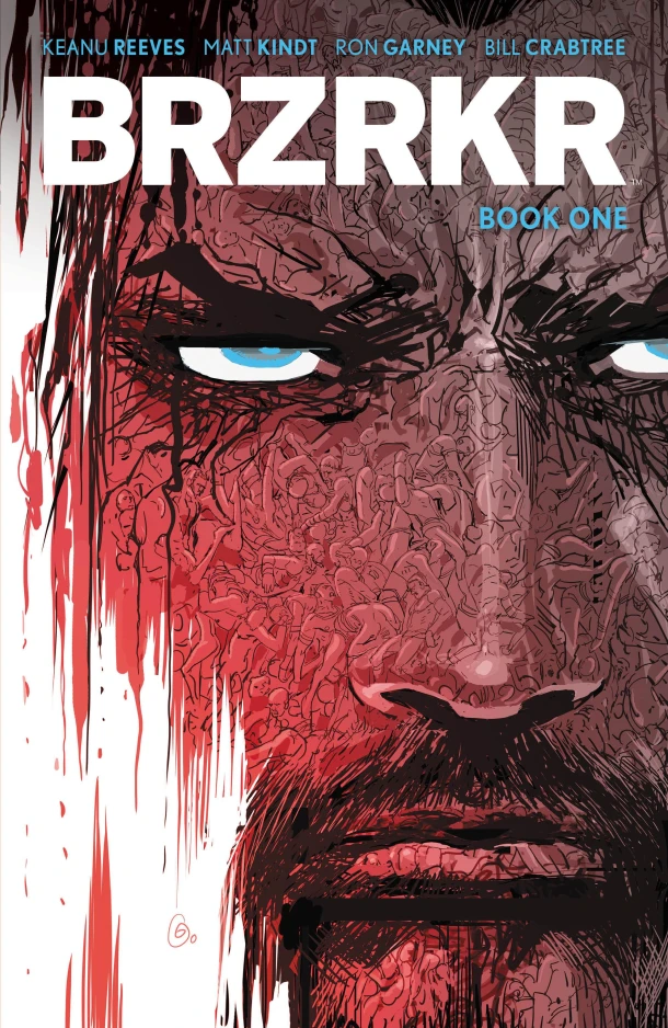 BRZRKR Book One – Keanu Reeves – boek cover
