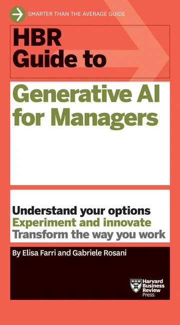 HBR Guide to Generative AI for Managers – Elisa Farri – boek cover