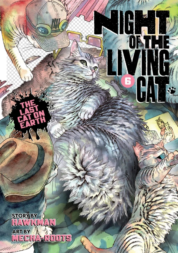 Night of the Living Cat Vol. 6 – Hawkman – boek cover