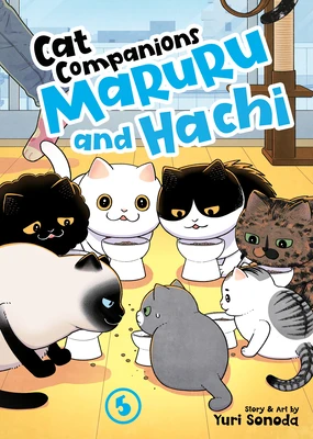 Cat Companions Maruru and Hachi Vol. 5 – Yuri Sonoda – boek cover