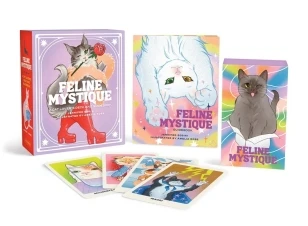 Feline Mystique: A Cat Lover's Deck and Guidebook – Jennifer Sodini – boek cover