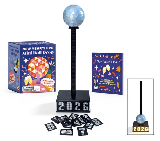 New Year's Eve Mini Ball Drop: With Lights & Music! – Mollie Thomas – boek cover