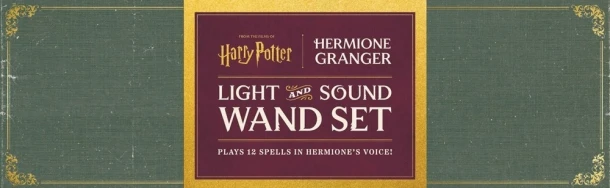 Harry Potter: Hermione Granger Light and Sound Wand Set – Donald Lemke – boek cover