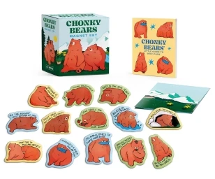 Chonky Bears Magnet Set – Sarah Radziminski – boek cover
