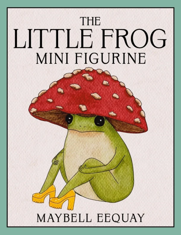 The Little Frog Mini Figurine – Maybell Eequay – boek cover