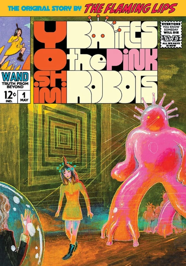 Yoshimi Battles the Pink Robots – Wayne Coyne – boek cover