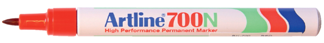 Viltstift Artline 700 Rond 0.7mm Rood