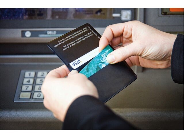 Beschermhoes voor Credit/Bankpassen Hidentity