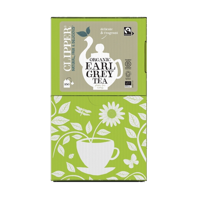 Thee Clipper Earl Grey Bio 250 Zakjes