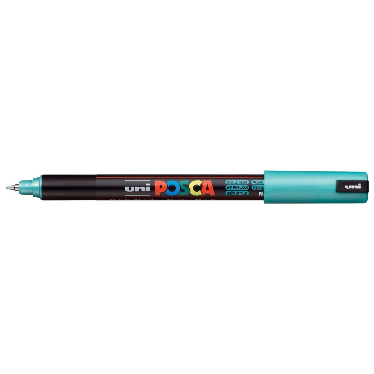 Verfstift Posca PC1MR Mettalic Groen Extra Fine 0.7 mm