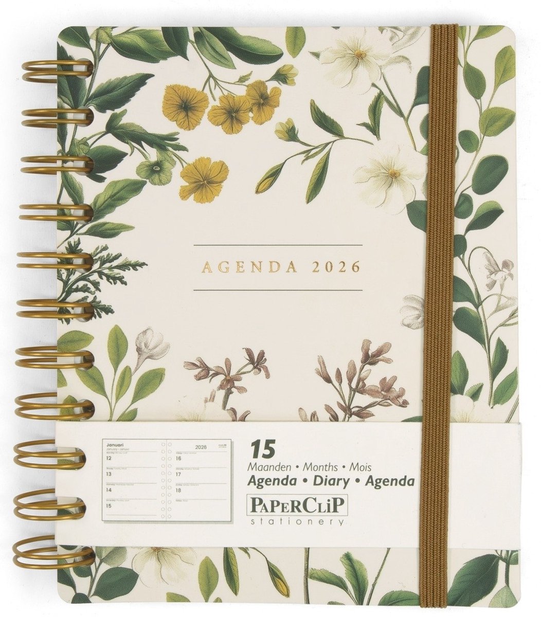 Agenda 2026 flex BOTANICA cover
