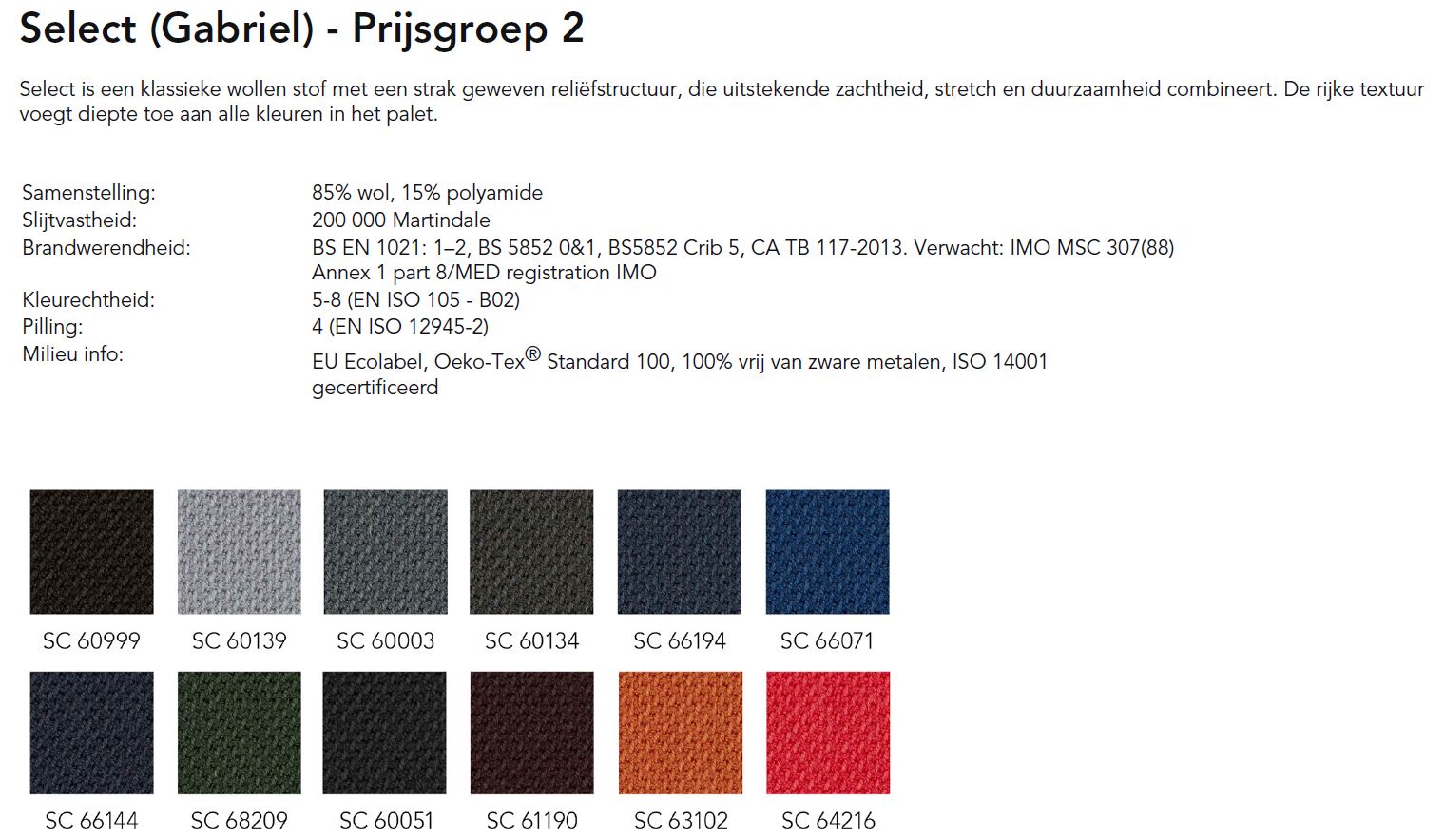 Bureaustoel RH Mereo 200 Zwart, medium rug, stof 2