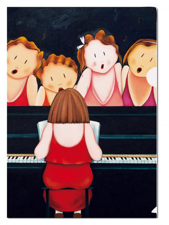 L-mapje A4 Uit volle borst, Judith Stam Bekking