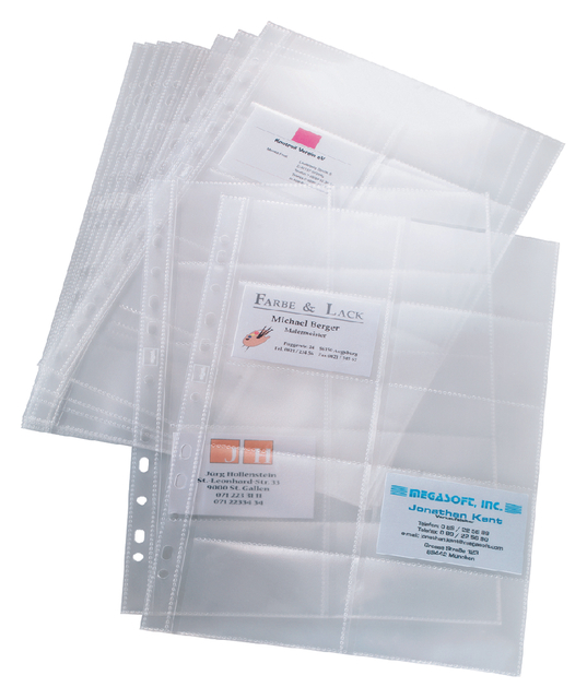 Visitekaartentassen Sigel VZ351 voor album VZ301