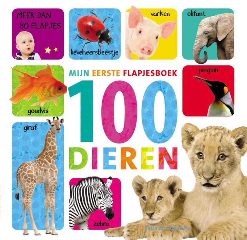 Mijn eerste flapjesboek 100 dieren