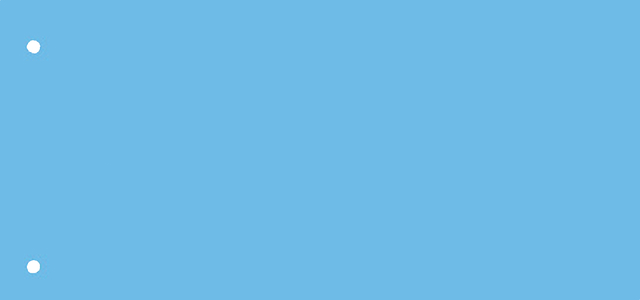 Scheidingsstrook Qbasic 240x105mm 50 vel blauw