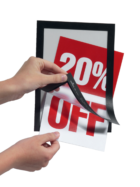 Duraframe Durable A6 Zwart pk à 2 stuks