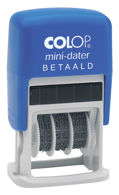 Datumstempel Colop S160 BETAALD + DATUM zelfink.