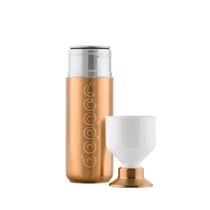 Waterfles Dopper Steel (490 ml) - Bronze