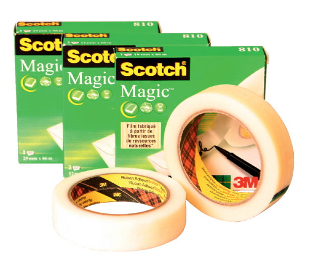 Tape Magic Scotch 810/1233; rol 12mmx33mtr