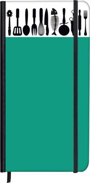 Notitieboek soft touch silhouettes cuisine