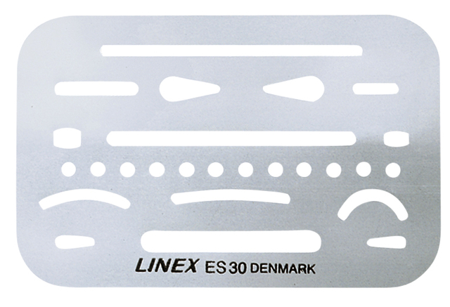 Radeersjabloon Linex Es30