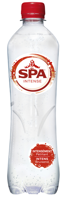 Water Spa Intens Rood Fles 0.5l; tray 24 stuks (exclusief statiegeld ( 3,60)