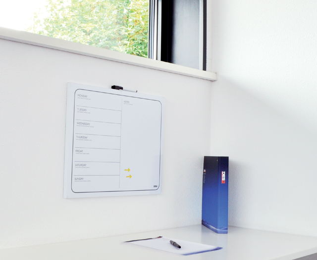 Planbord Week Desq 40x50cm +Marker-Pijlen Magn